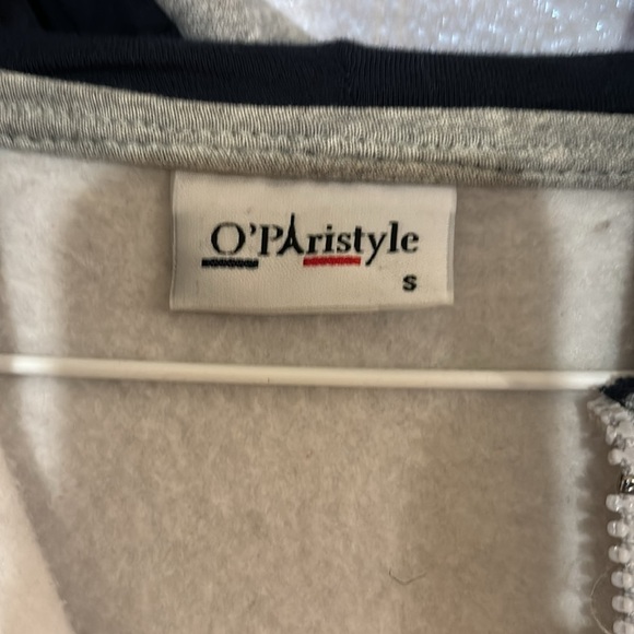 O'PAristyle Gray Women's Zip up Hoodie Size Small - Picture 12 of 12